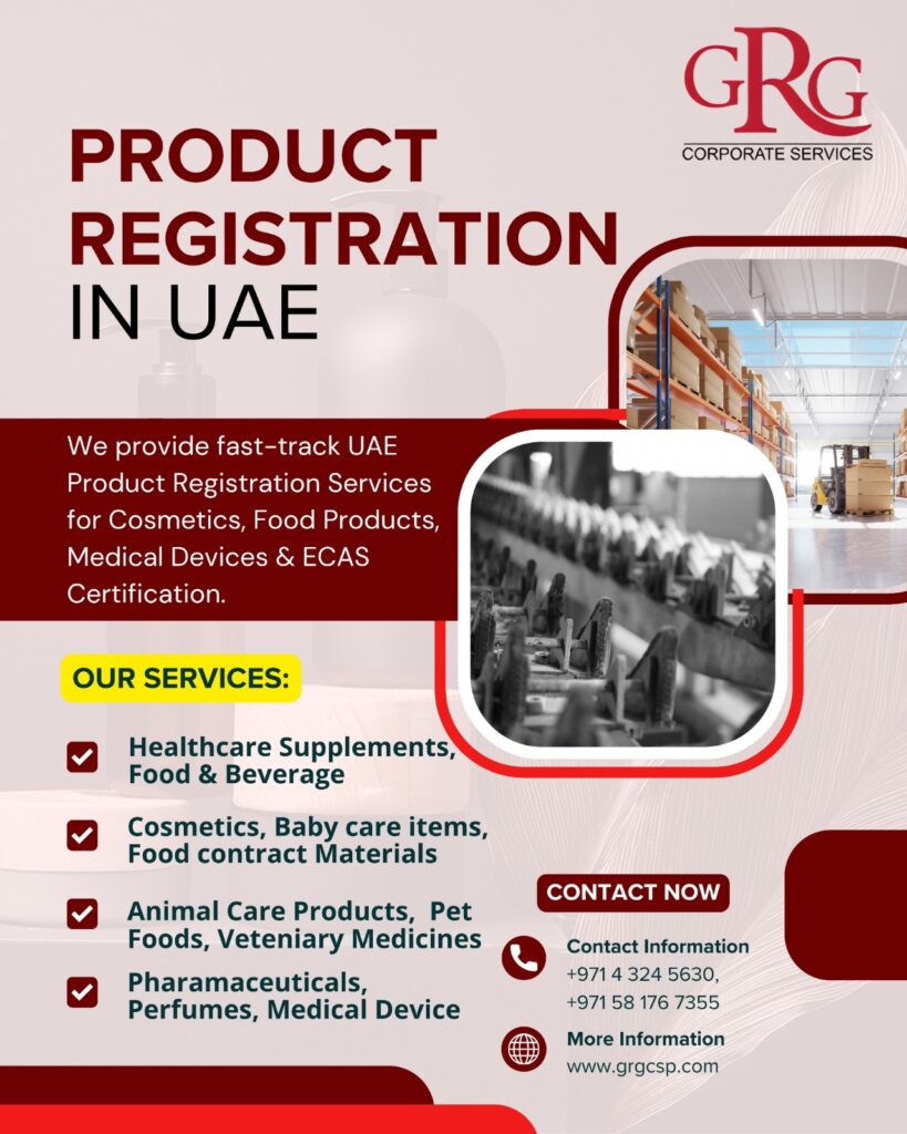 Product registration services in dubai