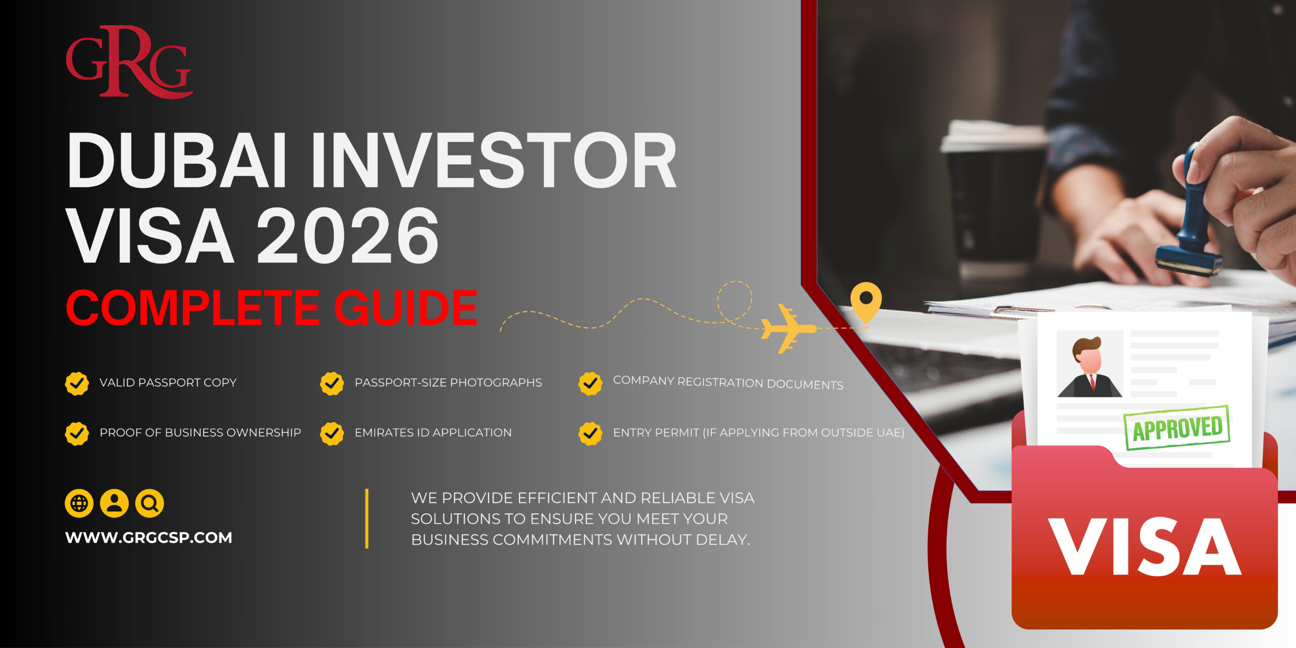 Dubai investor visa 2026 complete guide